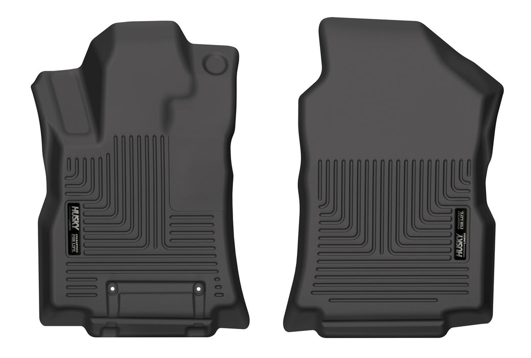 Husky Liners 15381 Weatherbeater-Front Floor Liners for Select Hyundai Ioniq 5, Subaru Ascent