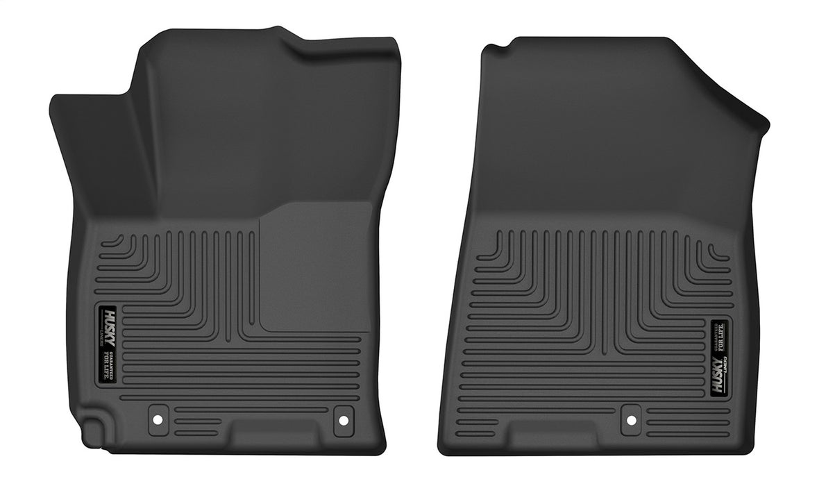Husky Liners 15461 Weatherbeater-Front Floor Liners for Select Hyundai Ioniq 5, Hyundai Venue