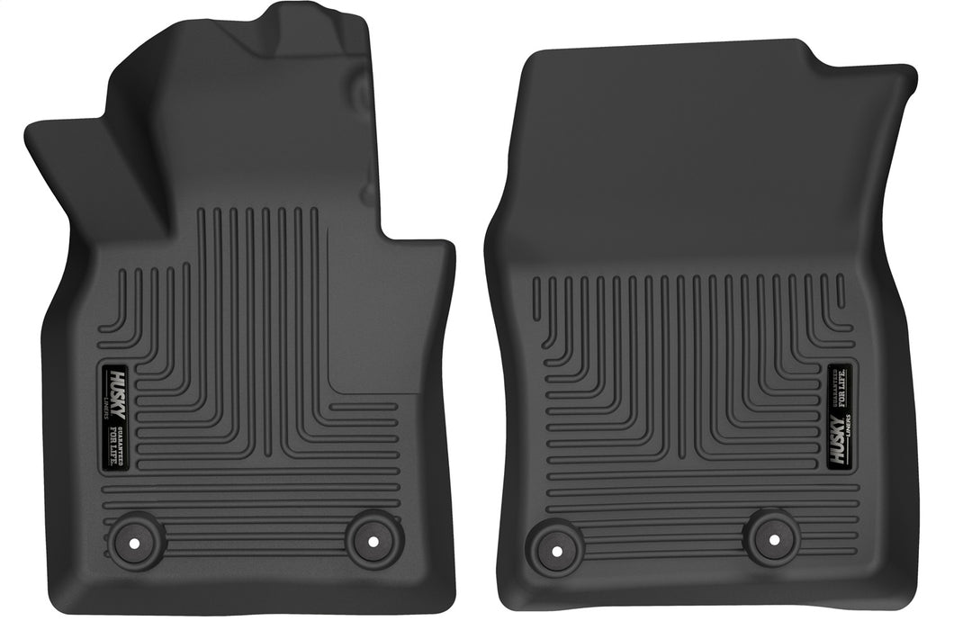 Husky Liners 15651 Weatherbeater-Front Floor Liners for Select Mazda 3, Mazda CX-30