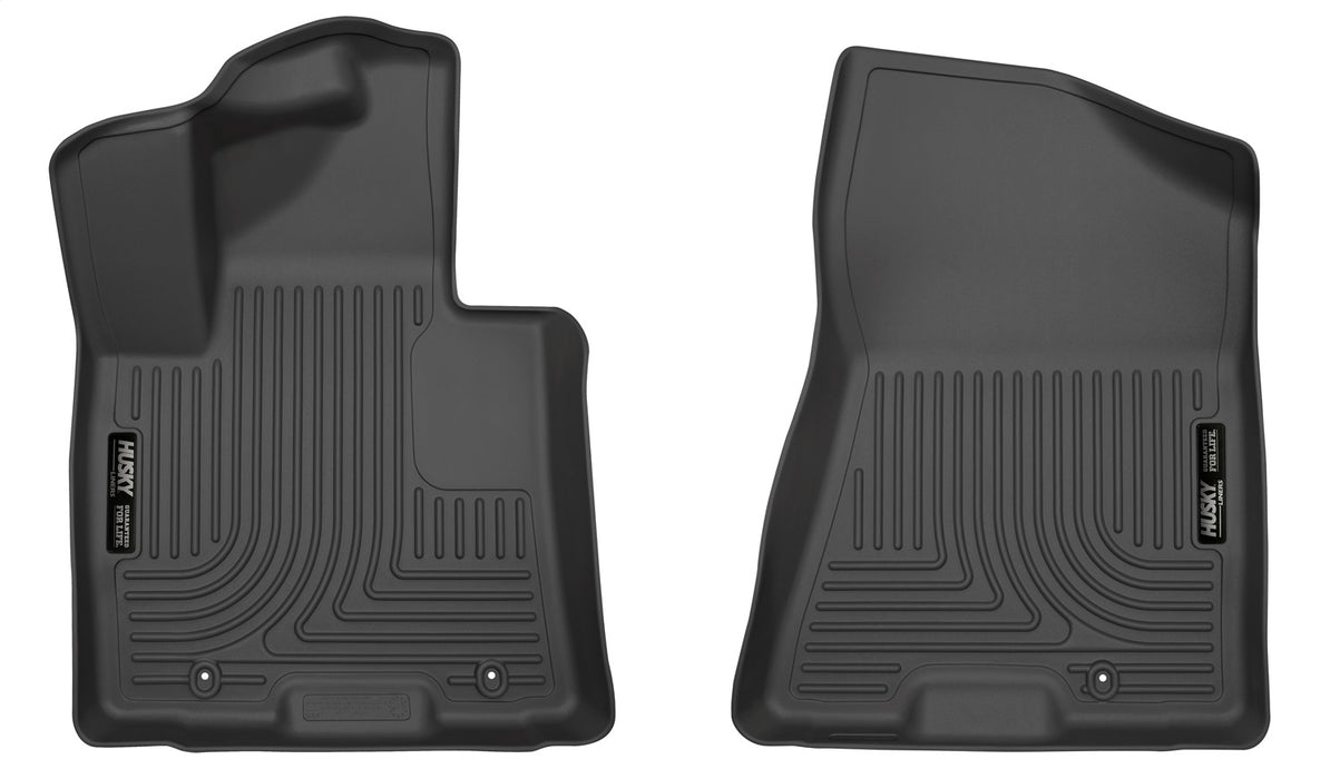 Husky Liners 15701 Weatherbeater-Front Floor Liners for Select Hyundai Tucson, Kia Sportage