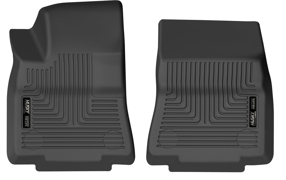 Husky Liners 15741 Weatherbeater-Front Floor Liners for Select Tesla Y