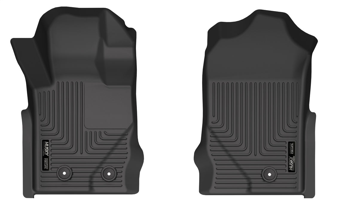 Husky Liners 15821 Weatherbeater-Front Floor Liners for Select Chevrolet Equinox, Ford Bronco, GMC Terrain