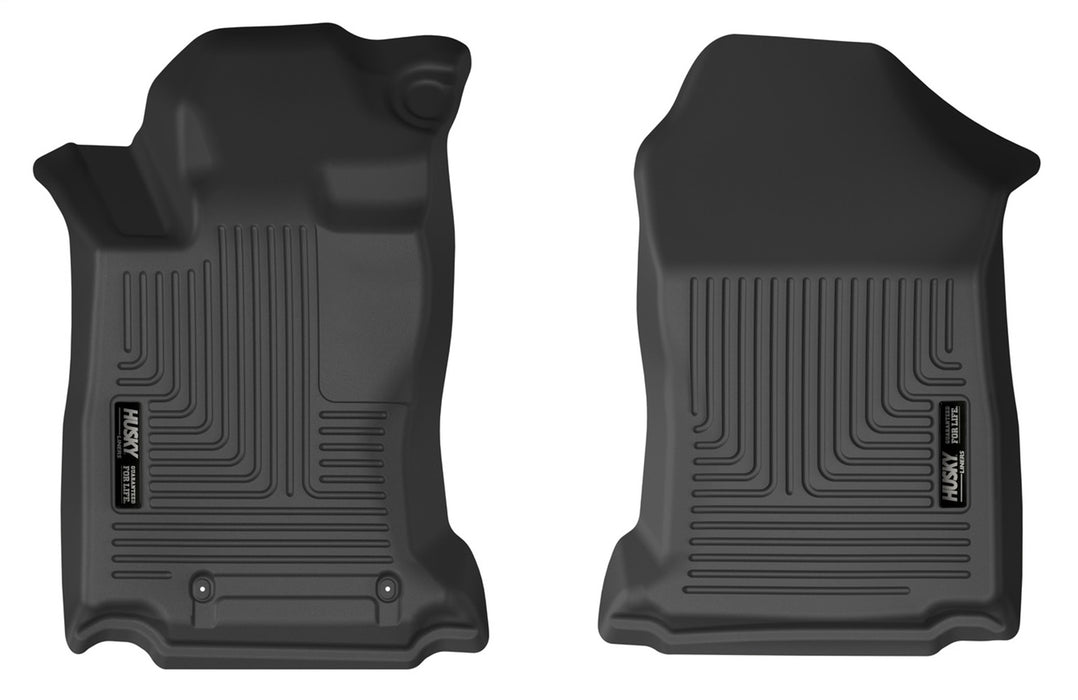 Husky Liners 15951 Weatherbeater-Front Floor Liners for Select Chevrolet Equinox, GMC Terrain, Subaru Legacy, Subaru Outback