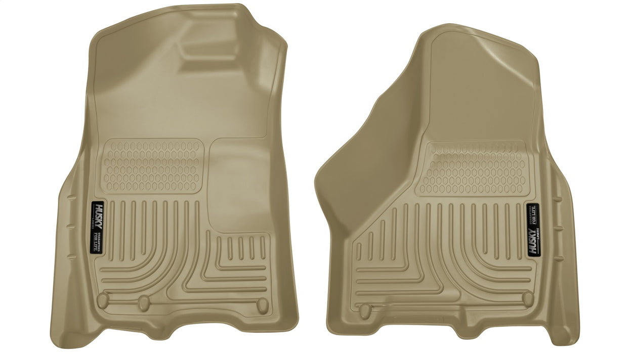 Husky Liners 18003 Weatherbeater-Front Floor Liners for Select Dodge Ram 1500, Dodge Ram 2500, Dodge Ram 3500, Ram 1500, Ram Classic, Ram 2500, Ram
