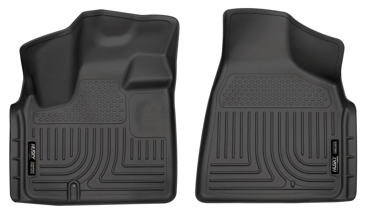Husky Liners 18091 Weatherbeater-Front Floor Liners for Select Chrysler Town & Country, Dodge Grand Caravan