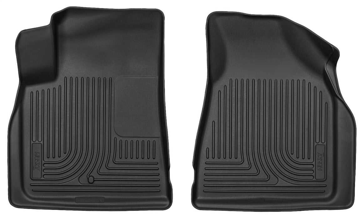 Husky Liners 18211 Weatherbeater-Front Floor Liners for Select Buick Enclave, Chevrolet Traverse, GMC Acadia, GMC Acadia Limited, Saturn Outlook