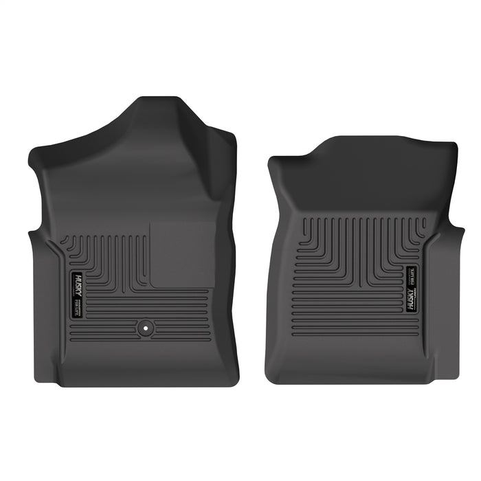 Husky Liners 18251 Weatherbeater-Front Floor Liners for Select Chevrolet Silverado 1500, Chevrolet Silverado Classic, Chevrolet Silverado 2500, Chevrolet Silverado HD, Chevrolet Silverado HD Classic, Chevrolet Silverado 3500, Chevrolet Silverado Classic,