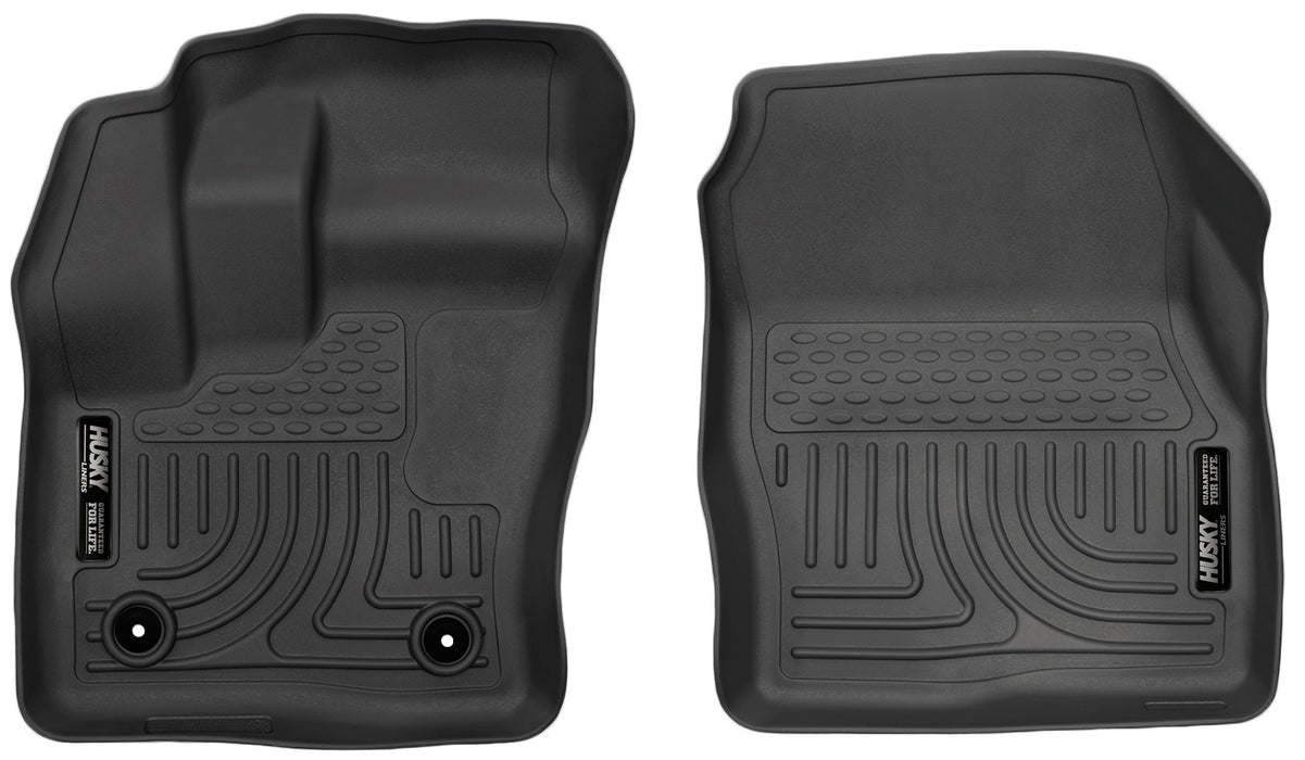 Husky Liners 18321 Weatherbeater-Front Floor Liners for Select Ford Transit Connect