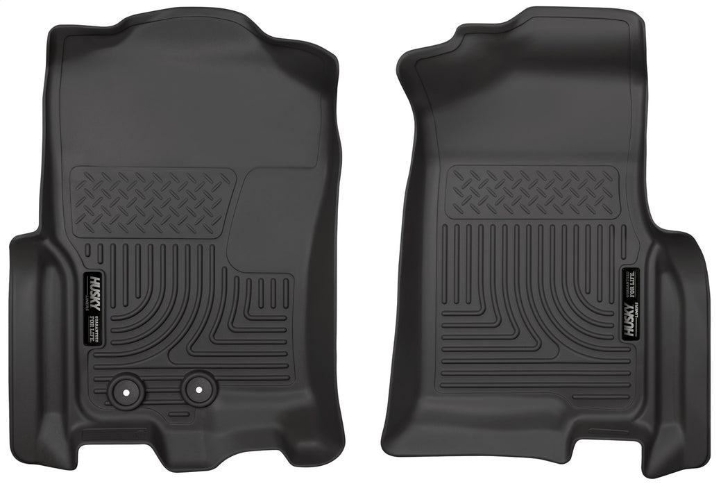 Husky Liners 18371 Weatherbeater-Front Floor Liners for Select Ford Expedition, Lincoln Navigator