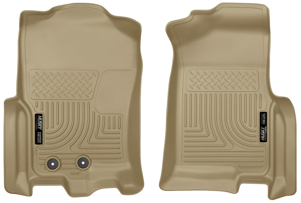 Husky Liners 18373 Weatherbeater-Front Floor Liners for Select Ford Expedition, Lincoln Navigator