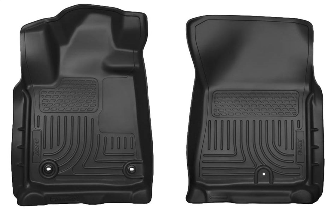 Husky Liners 18561 Weatherbeater-Front Floor Liners for Select Toyota Sequoia, Toyota Tundra
