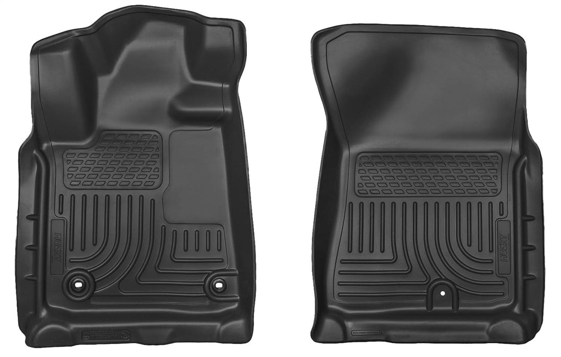 Husky Liners 18581 Weatherbeater-Front Floor Liners for Select Toyota Tundra