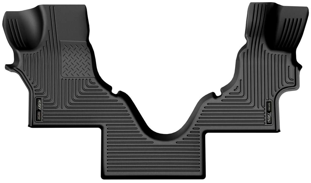Husky Liners 18791 Weatherbeater-Front Floor Liners for Select Ford E-150, Ford E-250, Ford E-350 Club Wagon, Ford E-350 Super Duty, Ford E-450 Super Duty