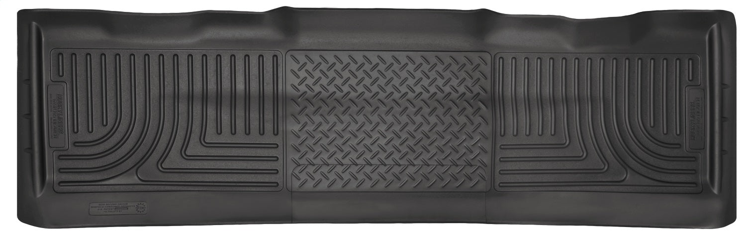 Husky Liners 19381 Weatherbeater-2nd Seat Floor Liner for Select Ford F-250 Super Duty, Ford F-350 Super Duty, Ford F-450 Super Duty
