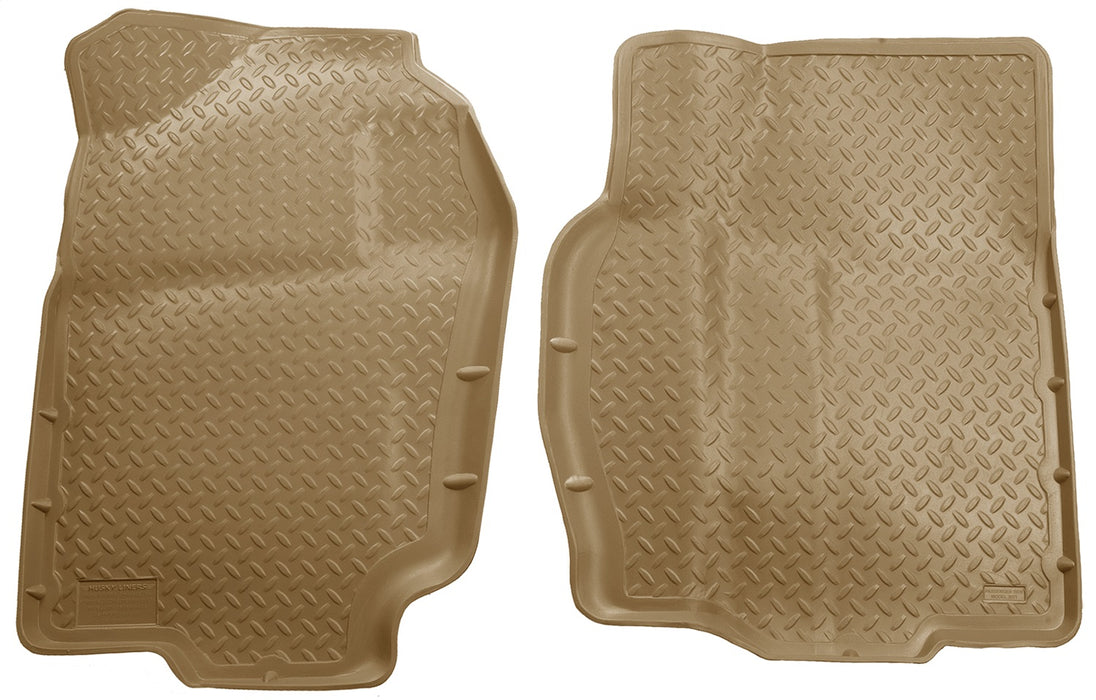 Husky Liners 30713 Classic Style-Front Floor Liners for Select Dodge Ram 1500, Dodge Ram 2500, Dodge Ram