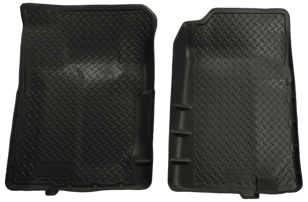 Husky Liners 31101 Classic Style-Front Floor Liners for Select Chevrolet Blazer, Chevrolet C1500, Chevrolet C1500 Suburban, Chevrolet C2500, Chevrolet C2500 Suburban, Chevrolet C3500, Chevrolet K1500, Chevrolet K1500 Suburban, Chevrolet K2500, Chevrolet
