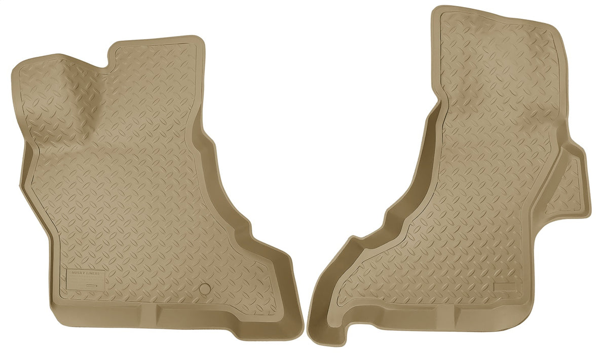 Husky Liners 33253 Classic Style-Front Floor Liners for Select Ford E-150, Ford E-150 Club Wagon, Ford E-150 Econoline, Ford E-150 Econoline Club Wagon, Ford E-250, Ford E-250 Econoline, Ford E-350 Club Wagon, Ford E-350 Econoline, Ford E-350 Econoline