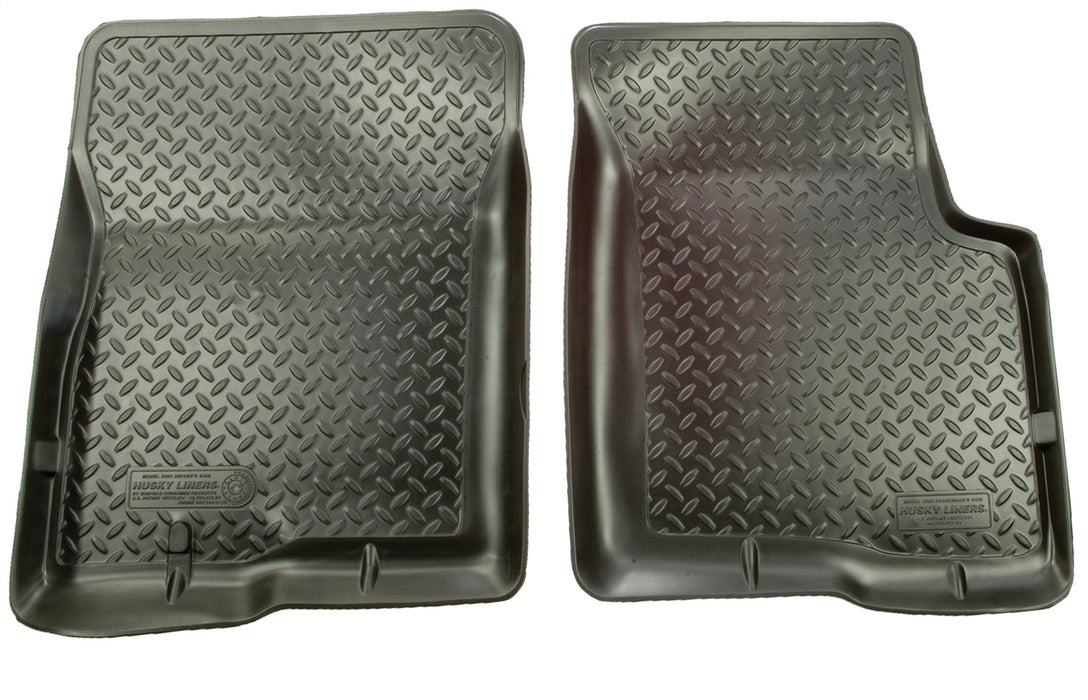 Husky Liners 36611 Classic Style-Front Floor Liners for Select INFINITI QX56, Nissan Armada, Nissan Pathfinder Armada, Nissan TITAN