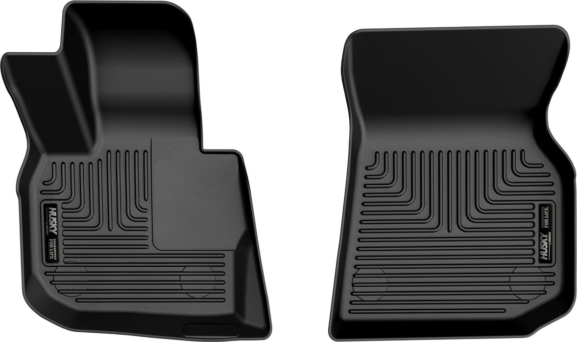Husky Liners 50941 X-act Contour-Front Floor Liners for Select BMW X3, BMW X4
