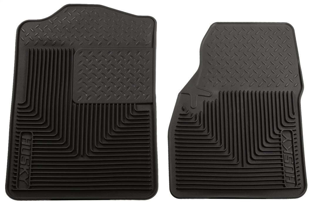 Husky Liners 51041 Heavy Duty Floor Mats-Front Floor Mats for Select Chevrolet Blazer, Chevrolet C10, Chevrolet C10 Suburban, Chevrolet C20, Chevrolet C20 Suburban, Chevrolet C30, Chevrolet K10, Chevrolet K10 Suburban, Chevrolet K20, Chevrolet K20