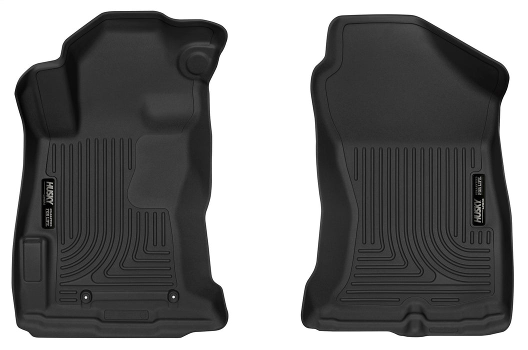 Husky Liners 52871 X-act Contour-Front Floor Liners for Select Subaru Crosstrek, Subaru Impreza