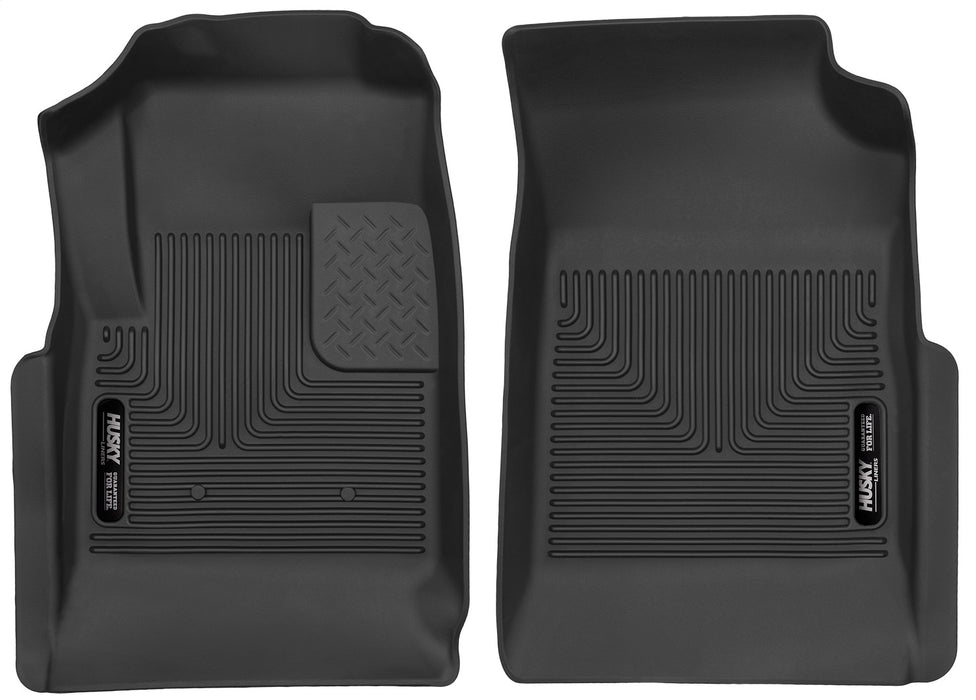 Husky Liners 53121 X-act Contour-Front Floor Liners for Select Chevrolet Colorado, GMC Canyon