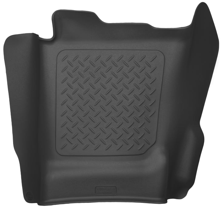 Husky Liners 53151 X-act Contour-Center Hump Floor Liner for Select Chevrolet Silverado 1500, Chevrolet Silverado LD, Chevrolet Silverado HD, Chevrolet Silverado HD, GMC Sierra 1500, GMC Sierra Limited, GMC Sierra HD, GMC Sierra HD