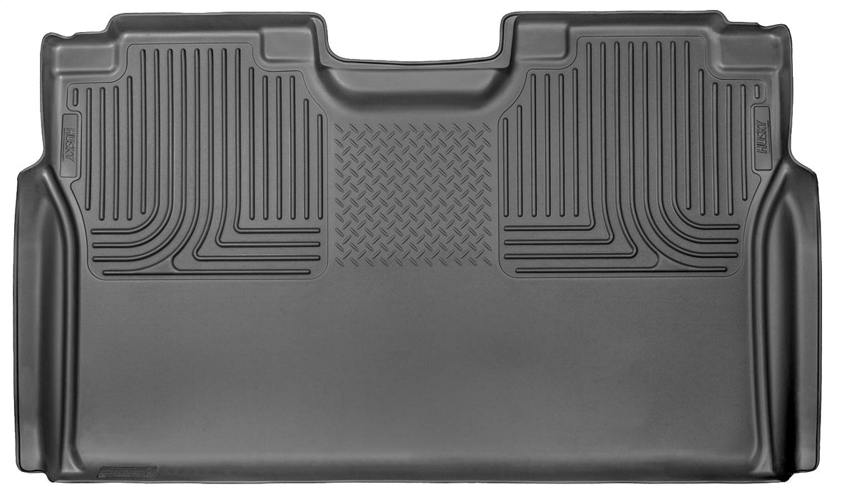 Husky Liners 19371 Weatherbeater-2nd Seat Floor Liner for Select Ford F-150, Ford F-250 Super Duty, Ford F-350 Super Duty