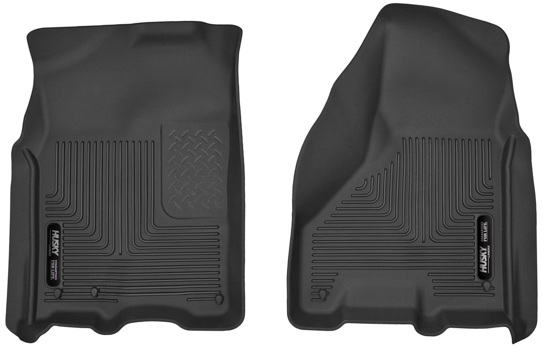 Husky Liners 53511 X-act Contour-Front Floor Liners for Select Ram 1500, Ram Classic, Ram 2500, Ram