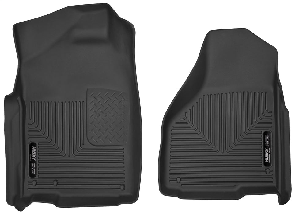 Husky Liners 53521 X-act Contour-Front Floor Liners for Select Dodge Ram 1500, Dodge Ram 2500, Dodge Ram 3500, Ram 1500, Ram Classic, Ram 2500, Ram