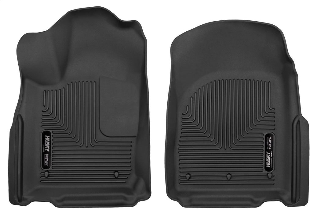 Husky Liners 53561 X-act Contour-Front Floor Liners for Select Dodge Durango, Jeep Grand Cherokee, Jeep Grand Cherokee WK