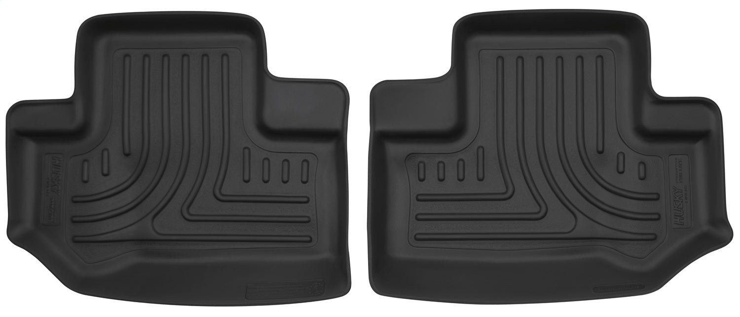 Husky Liners 53581 X-act Contour-2nd Seat Floor Liner for Select Jeep Wrangler, Jeep Wrangler JK