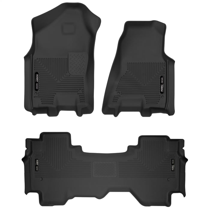Husky Liners 53698 X-act Contour-Front/2nd Seat Floor Liners for Select Ram