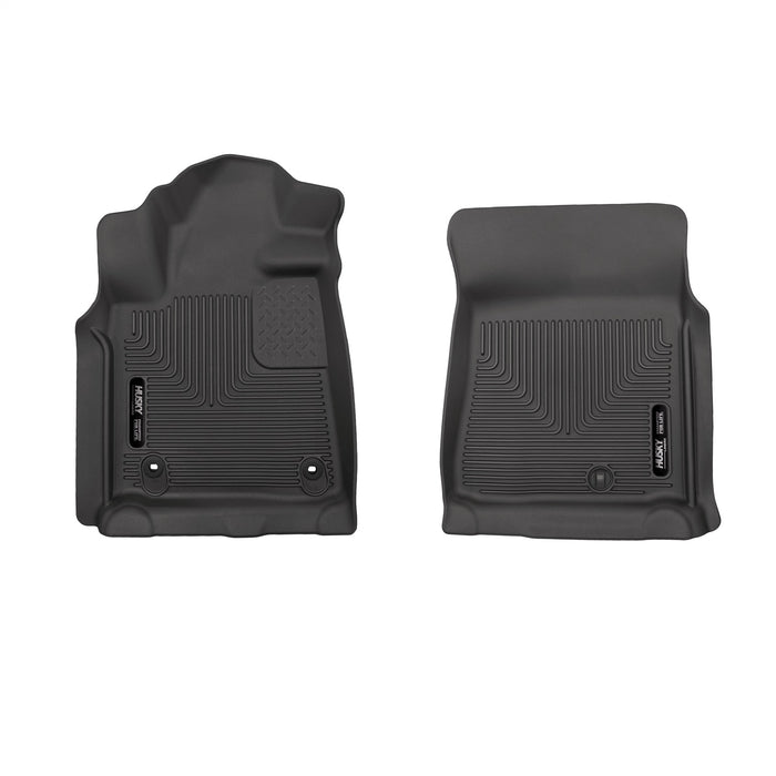 Husky Liners 53711 X-act Contour-Front Floor Liners for Select Toyota Sequoia, Toyota Tundra