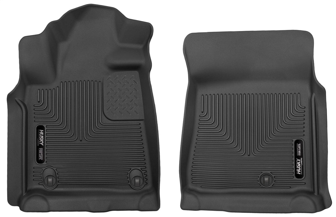 Husky Liners 53731 X-act Contour-Front Floor Liners for Select Toyota Tundra