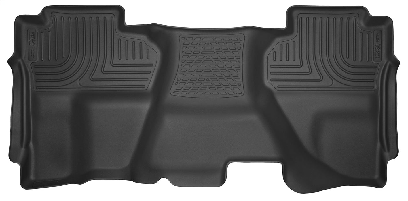Husky Liners 53911 X-act Contour-2nd Seat Floor Liner for Select Chevrolet Silverado 1500, Chevrolet Silverado LD, Chevrolet Silverado HD, Chevrolet Silverado HD, GMC Sierra 1500, GMC Sierra Limited, GMC Sierra HD, GMC Sierra HD