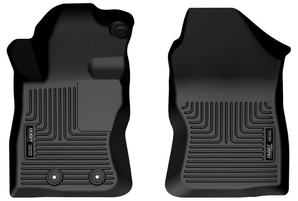 Husky Liners 54281 X-act Contour-Front Floor Liners for Select Subaru Crosstrek, Subaru Impreza