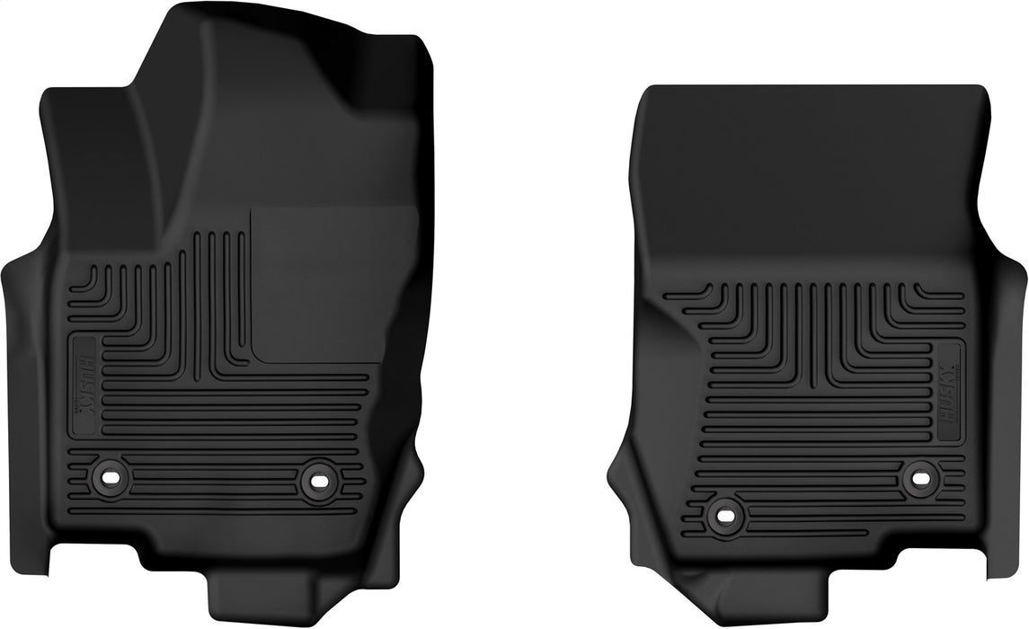 Husky Liners 54481 X-act Contour-Front Floor Liners for Select Lexus GX550, Toyota Land Cruiser