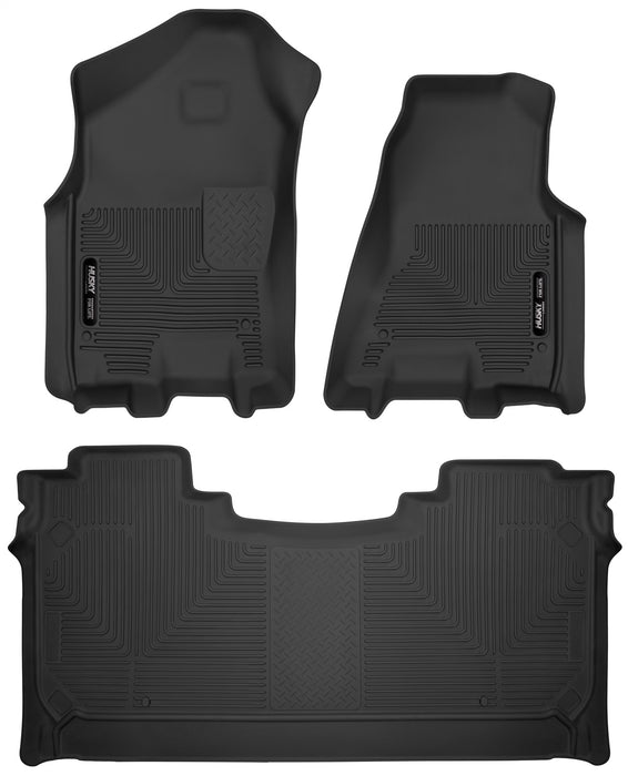 Husky Liners 54608 X-act Contour-Front/2nd Seat Floor Liners for Select Ram