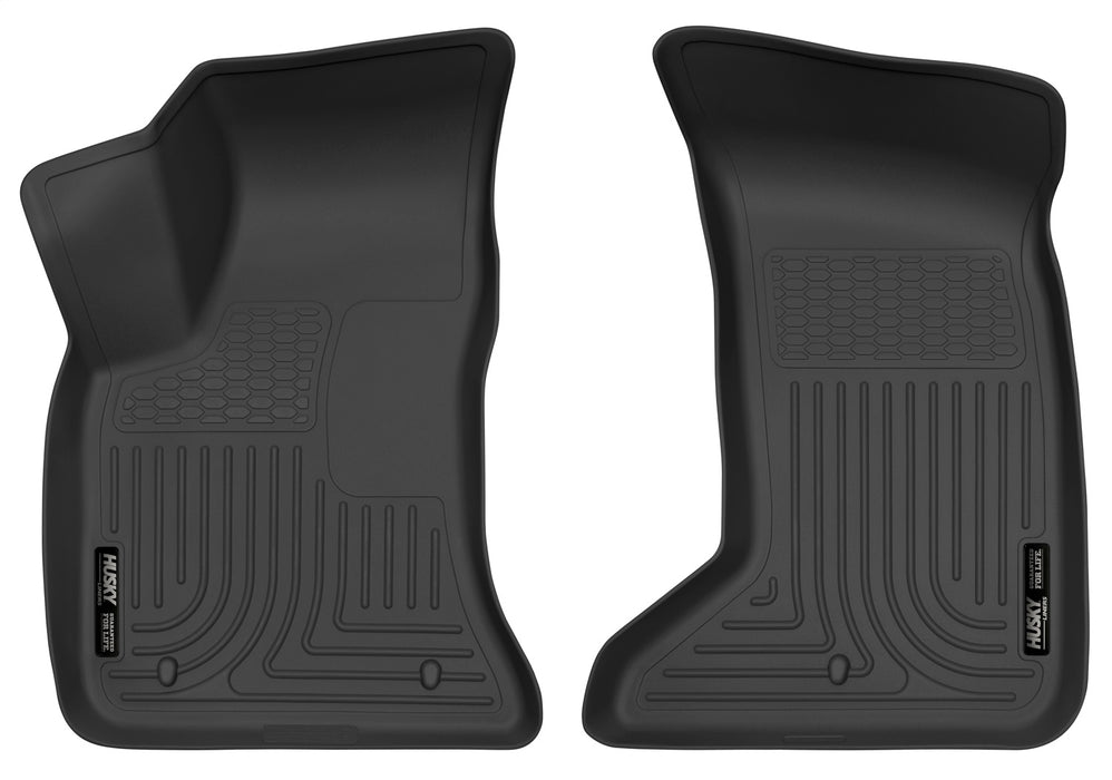 Husky Liners 55391 X-act Contour-Front Floor Liners for Select Chrysler 300, Dodge Charger