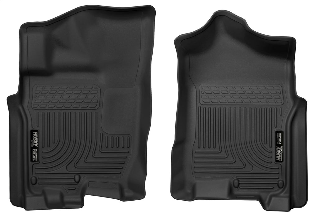 Husky Liners 55451 X-act Contour-Front Floor Liners for Select Nissan TITAN, Nissan TITAN XD