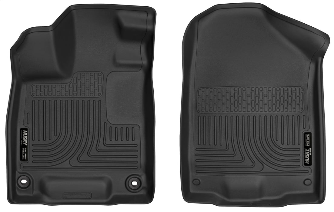 Husky Liners 55491 X-act Contour-Front Floor Liners for Select Honda Passport, Honda Pilot