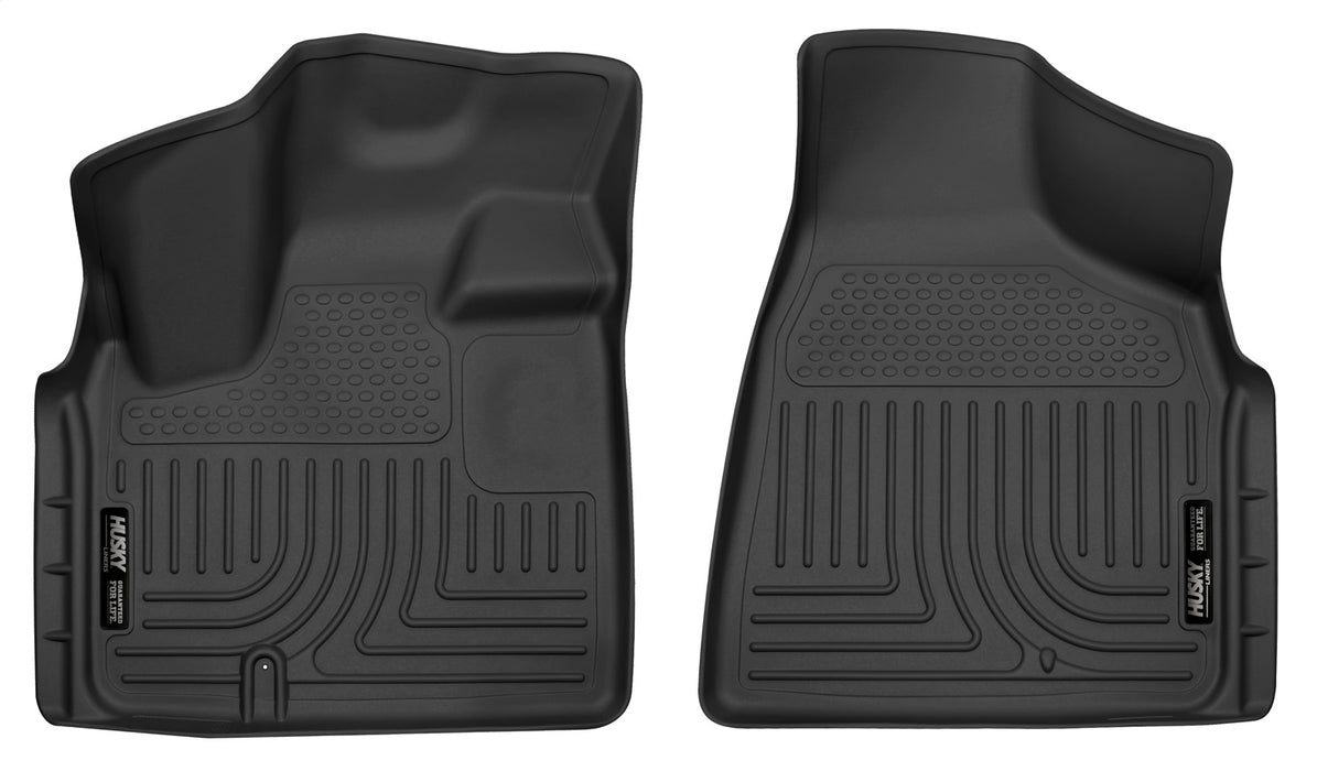 Husky Liners 55521 X-act Contour-Front Floor Liners for Select Chrysler Town & Country, Dodge Grand Caravan