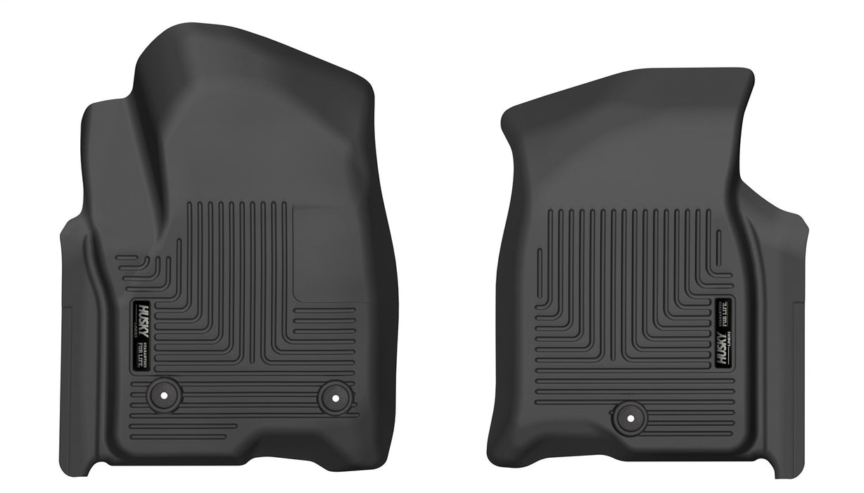 Husky Liners 55861 X-act Contour-Front Floor Liners for Select Cadillac Escalade, Cadillac Escalade ESV, Chevrolet Suburban, Chevrolet Tahoe, GMC Yukon, GMC Yukon XL