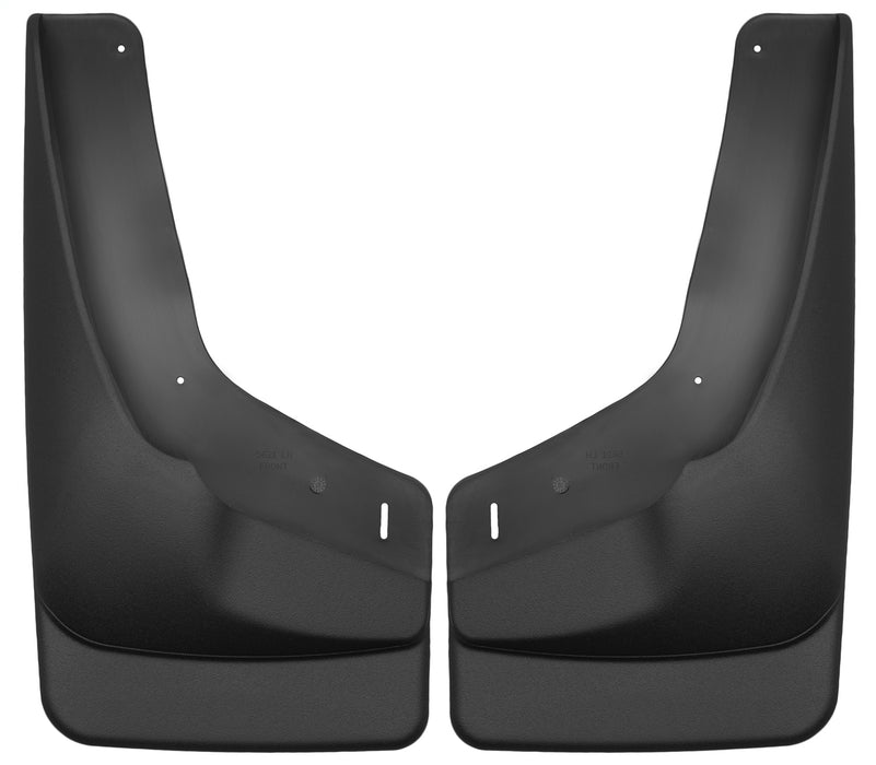 Husky Liners 56211 Custom Mud Guards-Front Mud Guards for Select Chevrolet Avalanche 1500, Chevrolet Avalanche 2500, Chevrolet Silverado 1500, Chevrolet Silverado Classic, Chevrolet Silverado HD, Chevrolet Silverado HD Classic, Chevrolet Silverado HD,