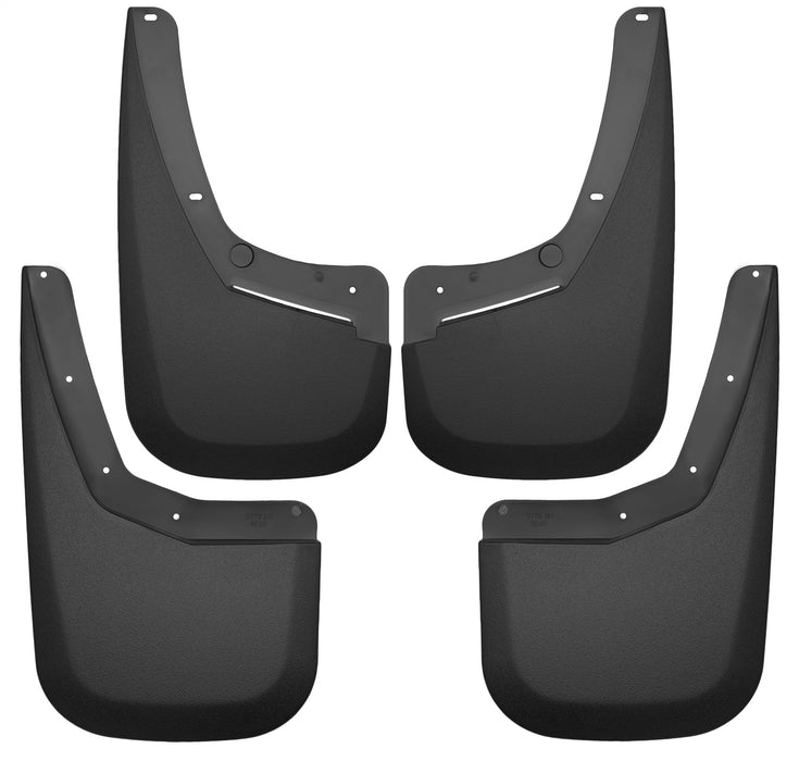Husky Liners 56796 Custom Mud Guards-Front and Rear Mud Guard Set for Select Chevrolet Silverado 1500, Chevrolet Silverado HD, Chevrolet Silverado HD