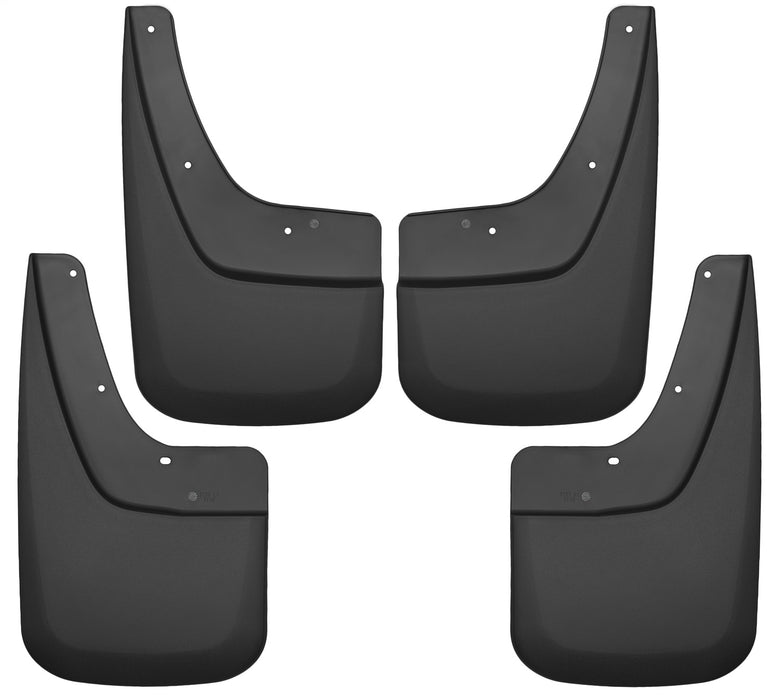 Husky Liners 56896 Custom Mud Guards-Front and Rear Mud Guard Set for Select GMC Sierra 1500, GMC Sierra Limited, GMC Sierra HD, GMC Sierra HD