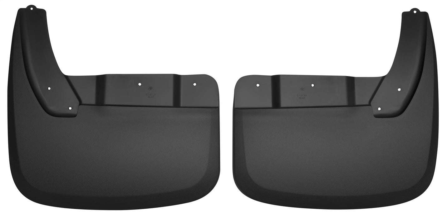 Husky Liners 57181 Custom Mud Guards-Dually Rear Mud Guards for Select Dodge Ram 3500, Ram