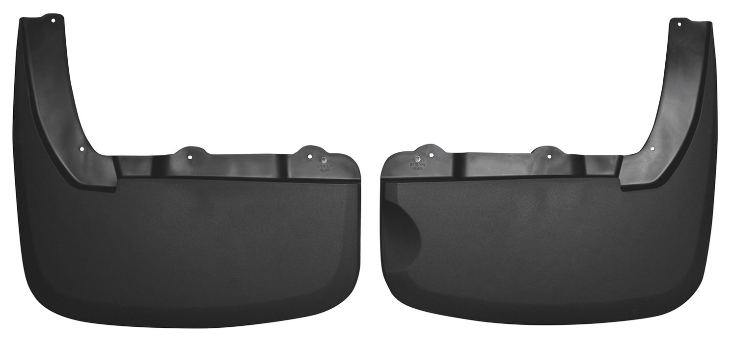 Husky Liners 57191 Custom Mud Guards-Dually Rear Mud Guards for Select Dodge Ram 3500, Ram