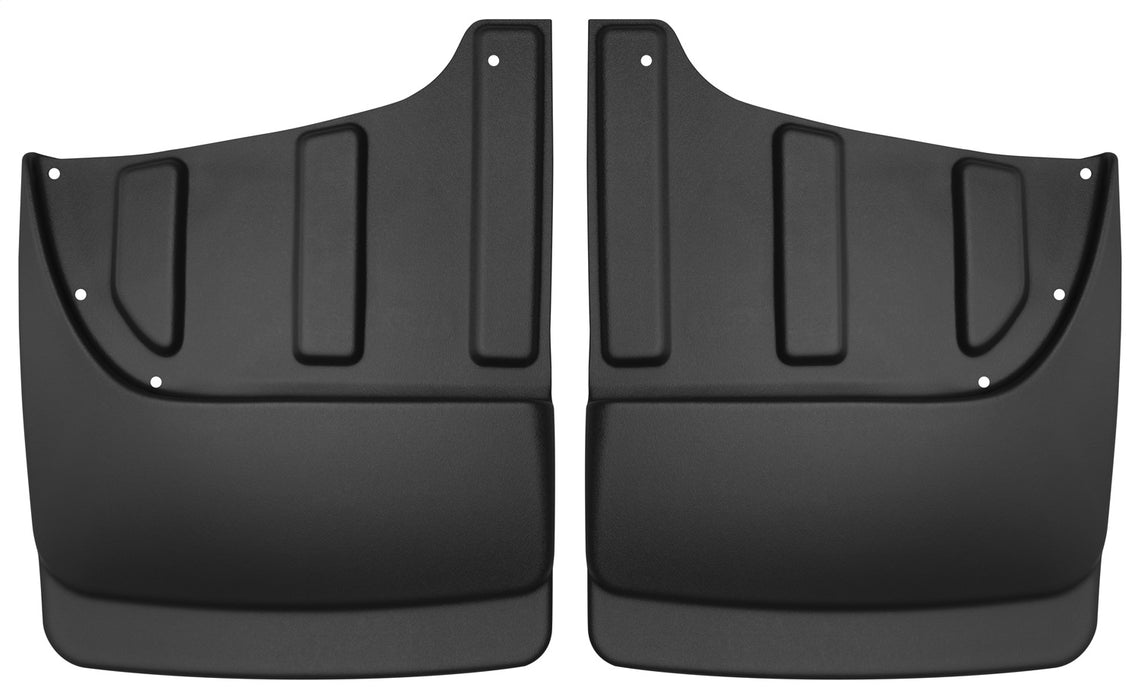 Husky Liners 57251 Custom Mud Guards-Dually Rear Mud Guards for Select Chevrolet C3500, Chevrolet K3500, GMC C3500, GMC K3500, GMC V3500